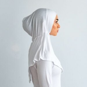 Ninja Hijab Cap - White